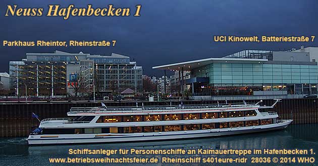 Weihnachtsfeier Neuss am Rhein Betriebsweihnachtsfeier